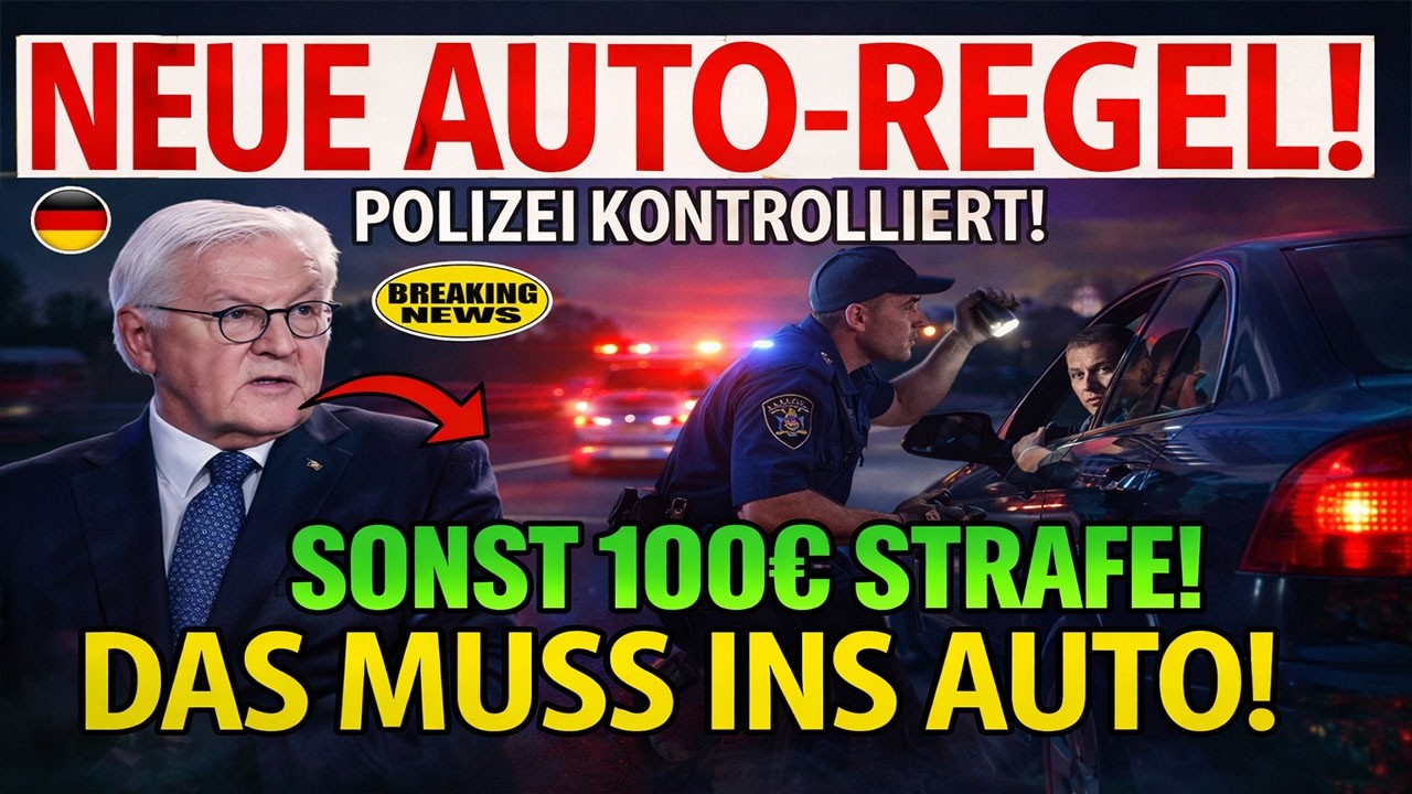 🔥 Wichtige Auto-Regel 2026 – Was jeder Fahrer immer im Auto haben muss
