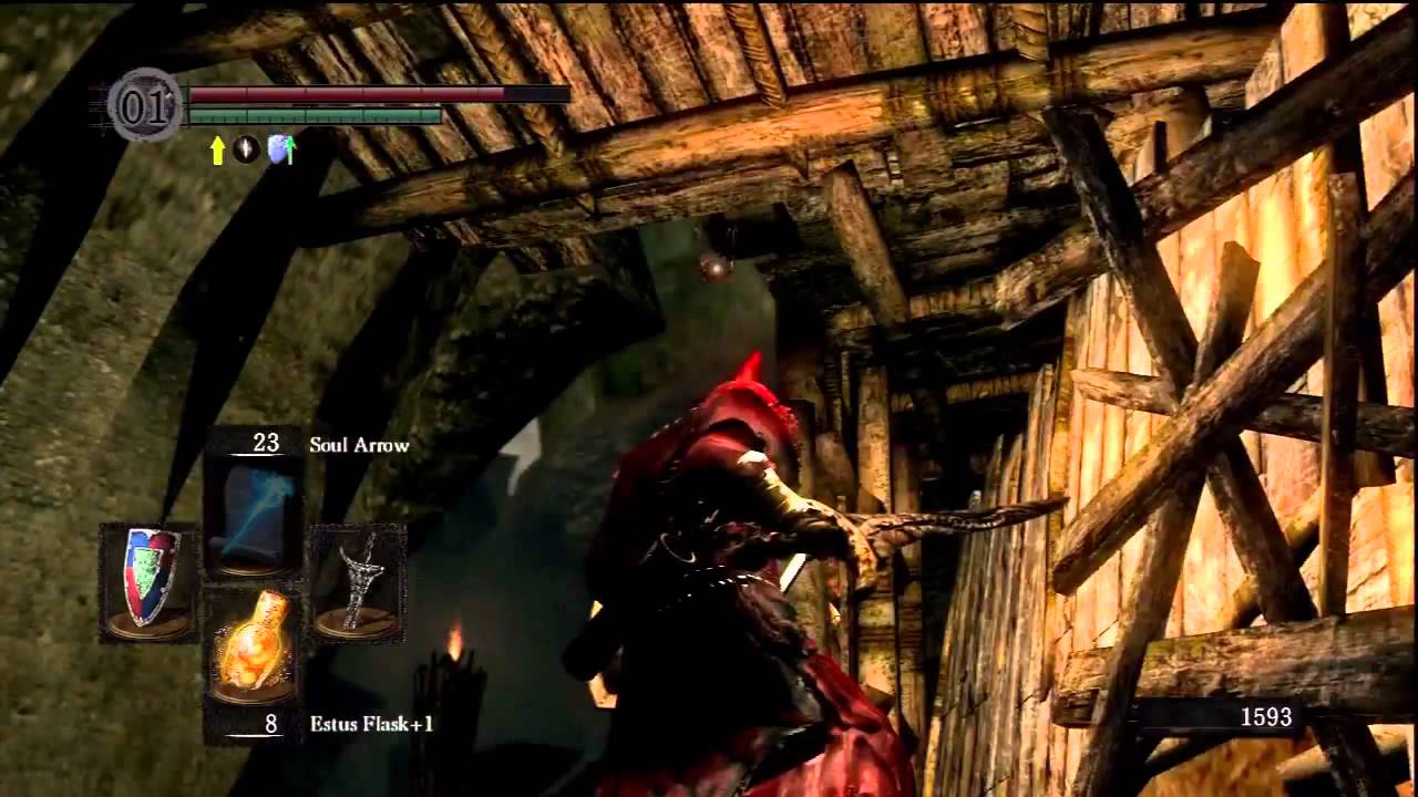 Dark Souls (48) Blighttown Crimson Armor YouTube