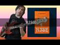 W.o.d. - RISE Bass cover 弾いてみた TAB