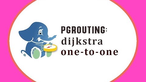 pgRouting: dijkstra One-to-One