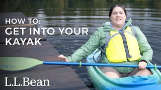 How To Get Into a Kayak