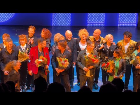 Premiere Roxette Joyride Musical Curtain Call Standing Ovation China Teatern Stockholm 11 09 25 