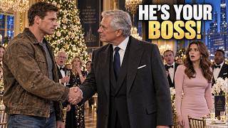 CEO Humiliated the Single Dad at Christmas—Then Her Father Called Him “Boss”