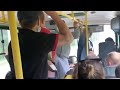 Пилот автобуса пнул в живот пассажира. Real video