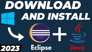 How to Download and Setup Eclipse IDE with Java JDK on Windows 10/11 | Run Program