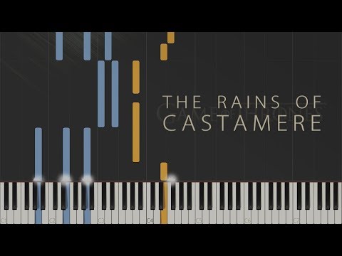 The Rains of Castamere - Game of Thrones \\\\ Synthesia Piano Tutorial