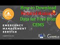 How to Download Natural Hazard Data from the Copernicus Emergency Management Service (Free)