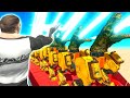Robot dinosaurs fight monsters - Animal Revolt Battle Simulator