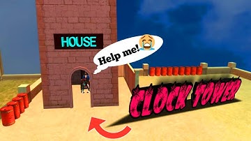 Free Fire Animation - Ruok FF House inside Clock Tower  |  Free Fire 3D - FF Animation