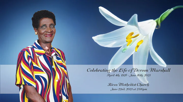 Celebrating  the Life of Doreen Marshall