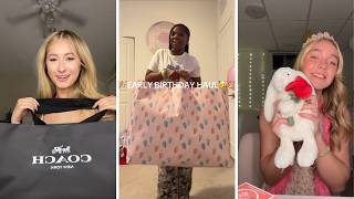 Birthday Haul | TikTok Compilation