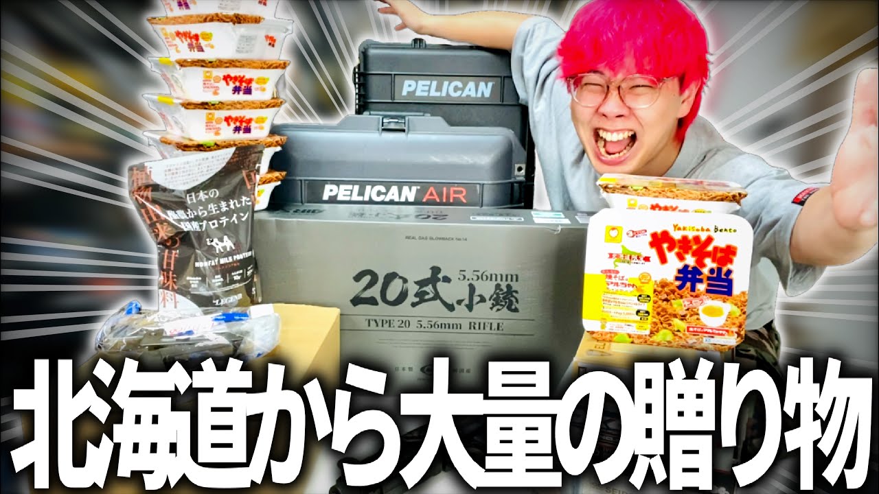 北海道で手に入れた大量のブツが届きました【エアガン】