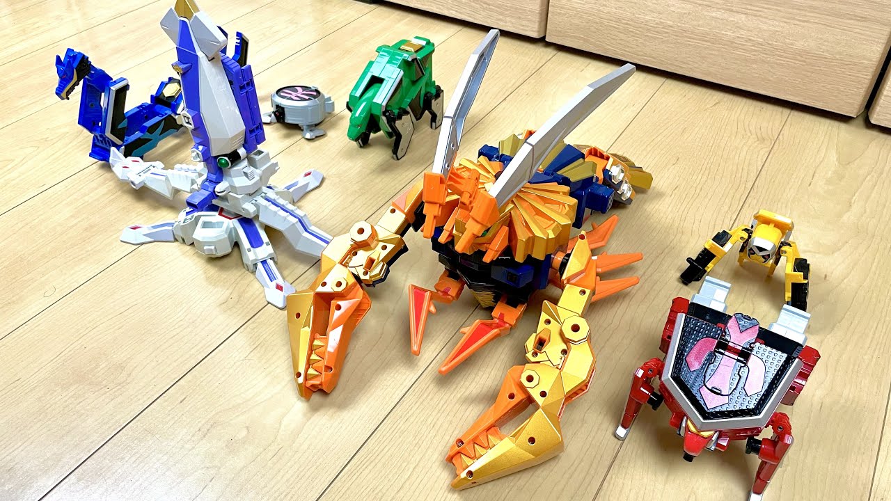 DXダイカイオー 烏賊折神セット 侍戦隊シンケンジャー DX Power Rangers SAMURAI #2】🦐🦑なんかカワイイ⁉︎シン