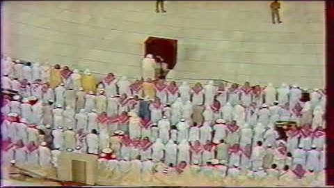 من أروع ما قرأ الشيخ علي جابر عام 1407 هـ في صلاة التراويح أواخر سورة الحج