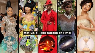 Meaning behind Celeb Looks - Met Gala - The Garden of Time #metgala #viral #metgala2024 #redcarpet