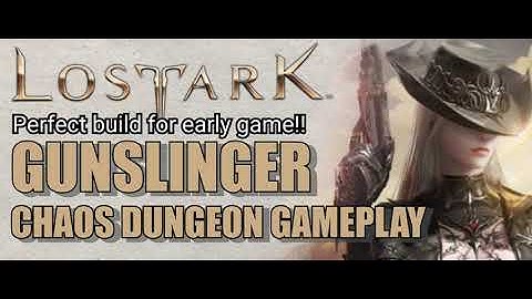 Lost Ark - Gunslinger Skill Build For Chaos Dungeon | Early game build | Item Lvl. 1475 Gameplay