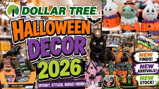 Spooky Fun 2026 Halloween Dollar Tree Decor Shop with Me! New Craft Fabric & Ribbon •  Great Finds 