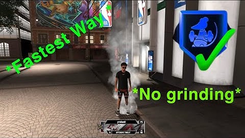 HOW TO GET GYM RAT BADGE 2K20 * FASTEST WAY*