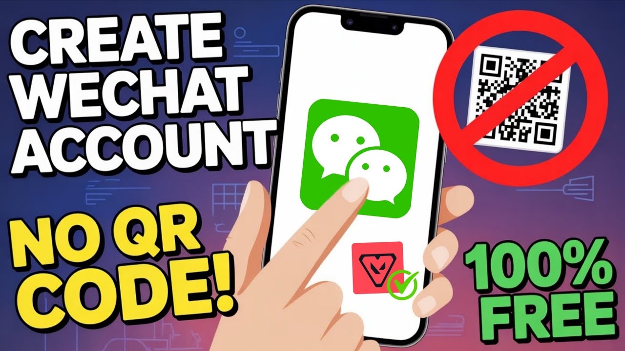 How to Create a WeChat Account WITHOUT QR Verification 100% Working 😱 | Play VALORANT Mobile Now