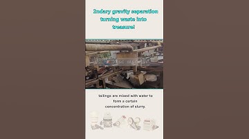 Secondary gravity separation black technology, turning waste into treasure!