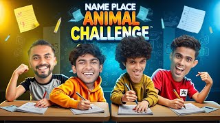 NAME PLACE THING ANIMAL | Use Your Brain Challenge 😂 We Talks screenshot 5