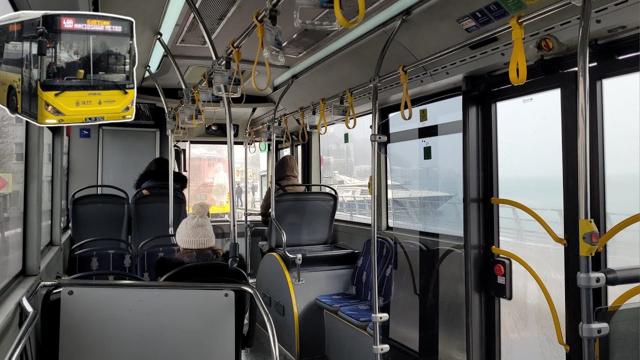 İETT | Otokar Kent 290 LF ile Sarıyer'e Hızlı İniş