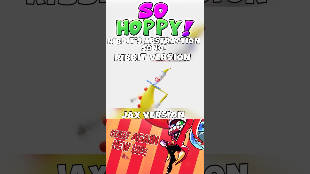 SO HOPPY! (Abstraction Song) Episode 9 TADC Jax X Pomni's ABSTRACTION | The Amazing Digital Circus