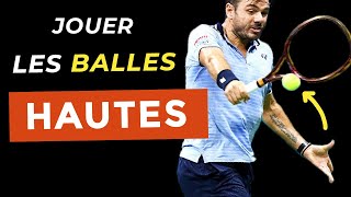 Revers à 1 Main : Comment jouer les balles hautes ?