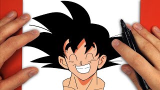 Aprender Como Desenhar O Cabelo Do Goku É FÁCIL ASSIM 😲😲 