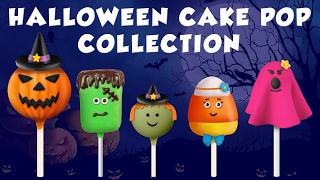 Halloween Cake Pop Finger Family Collection Halloween Finger Family Songs