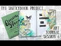 Art Journal Session BYO music | The Sketchbook Project Session 6 🦋 Shanouki Art 🦋🖌🖍