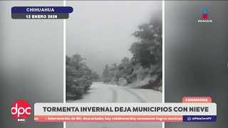 Thumbnail Segunda nevada cubre municipios de Chihuahua | DPC con Paola Rojas