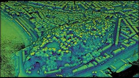 Nice en 3D grâce à la technologie LiDAR HD