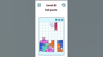 Dop Choo Delete Puzzle 61 level cat puzzle #gameplay #game #gameshorts #short #shorts