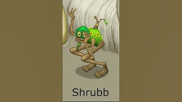How Shrubb sounds like in Composer Island My Singing Monsters
