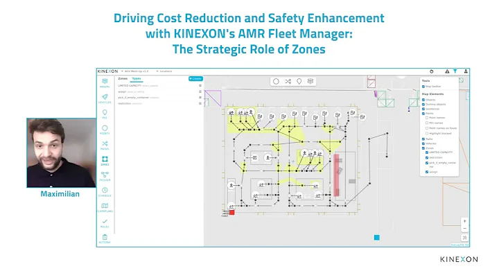 Webinar: Driving Cost Reduction and Safety Enhancement with KINEXON's AMR & AGV Fleet Management