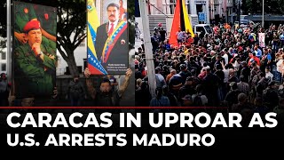 Venezuela Maduro Arrest LIVE: Massive Protest Rocks Caracas After US Military Strikes | Trump | News