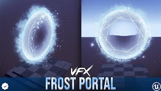 Frost Portal VFX Unreal Engine Preview