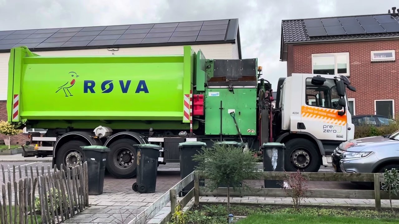 Rova komt groenbak legen