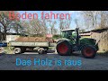 BioFarmVlog#27 Holz und Boden fahren, Kreiseln extrem staubig