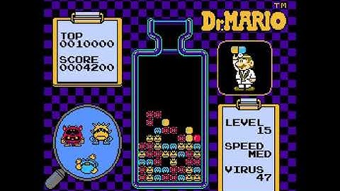 [Điện tử 4 nút] "Phá đảo"  huyền thoại xếp thuốc Dr. Mario