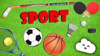 ⚽🏀 Učimo: Sport za djecu | Školica sporta | Mama Medo nas uči 🐻