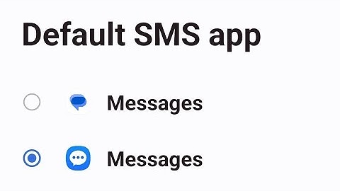 how to change default SMS app for Tecno Camon phone