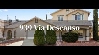 939 Via Descanso, El Paso, TX 79912