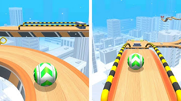 Sky Rolling Going Balls — All Levels Mobile Gameplay Walkthrough Android iOS part 15