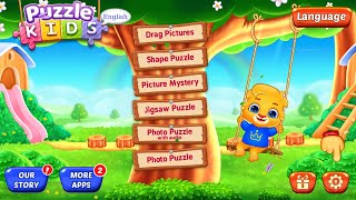 Bermain Permainan anak-anak Puzzle Gambar- Game puzzle screenshot 2