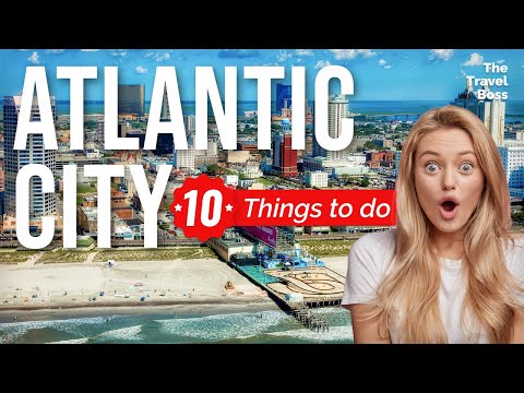 Vídeo: Panel marítim i casinos de Atlantic City, Nova Jersey