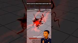 did bro just hit a black flash chain in tsb? 😭  #viralshort #roblox