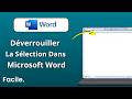 Comment Déverrouiller La Sélection Dans Microsoft Word (2026)
