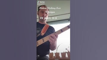 Modern Walking Bass Technique  IV A part 3-3